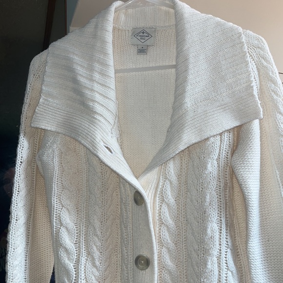 SMALL ST JOHNS BAY BUTTON UP CARDIGAN/SWEATER NO FLAWS OBO FROM JCPENNEY - Picture 3 of 4